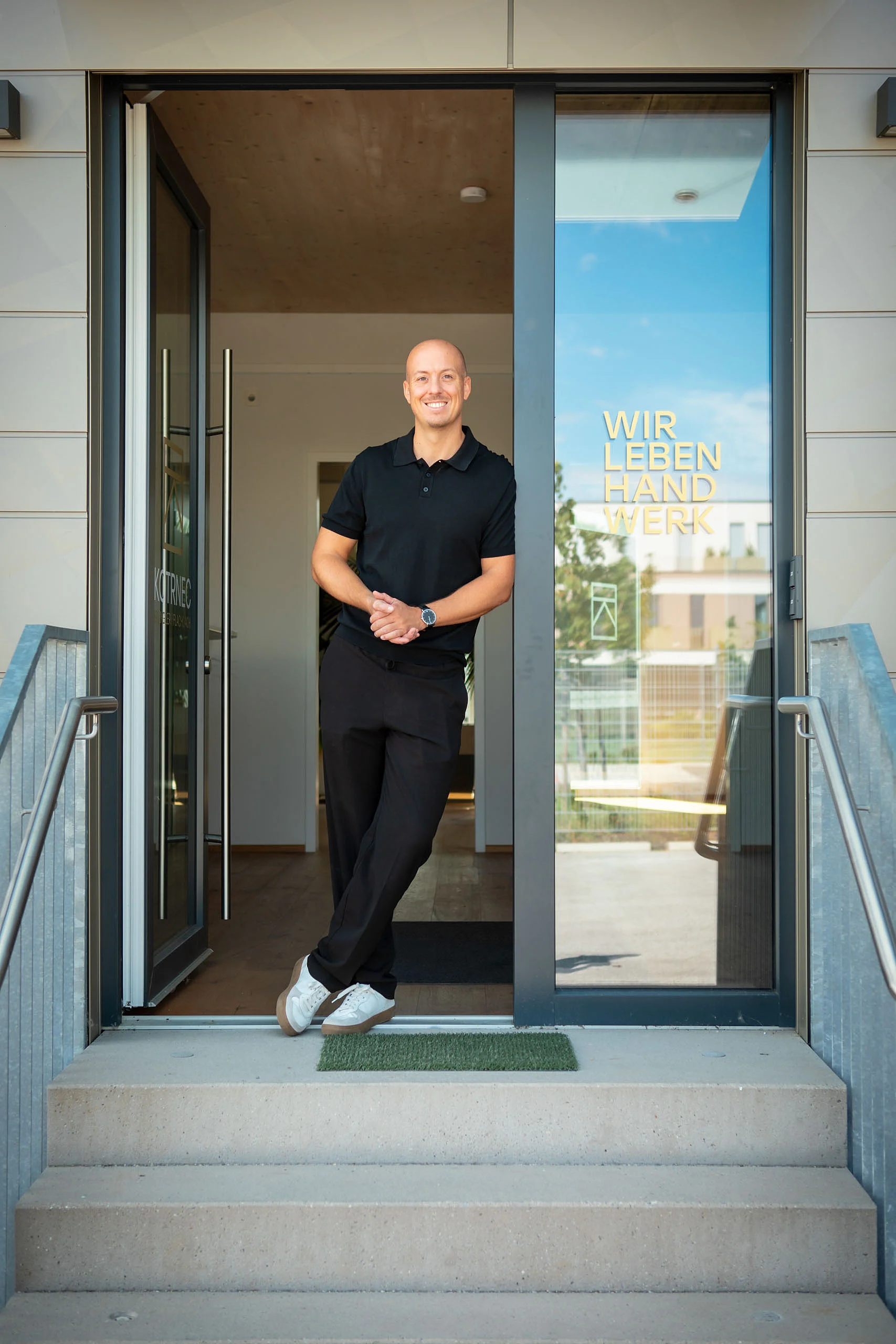 Eingang der Firma Kotrnec GmbH